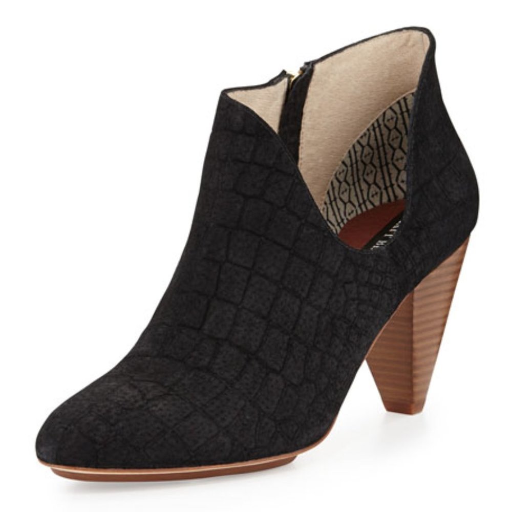 Matt Bernson Jagguar Black Leather Ankle Bootie - Size 9M - Picture 2 of 14
